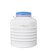 成都金凤液氮生物容器YDS-65-216,含五个五层(每层放9*9冻存盒)方形提筒